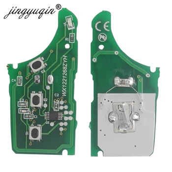 Keyforkess Per Hyundai I20 I30 IX35 Avante 433Mhz ID46 Chip 3 Bottoni Vibrazione Auto Pieghevole Chiave A Distanza Fob - Jingyuqin Per Hyundai I20 I30 IX35 Avante 433Mhz ID46 Chip 3 Bottoni Vibrazione Auto Pieghevole