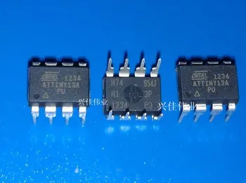 

Free Shipping 50Pcs/lot Atmel DIP-8 MCU ATTINY13A ATTINY13A-PU AVR Microcontroller Flash 20MHZ For IC Chip