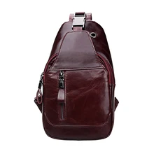 Сумка через плечо из натуральной кожи на заказ, мужская сумка для зарядки, Мужская нагрудная сумка через USB, сумка через плечо, Мужская нагрудная сумка