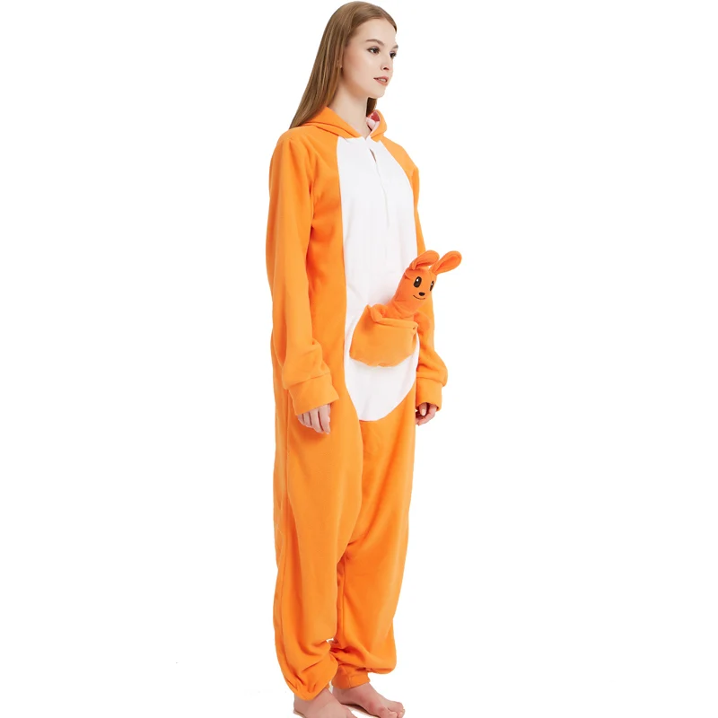  Kangaroos Pajamas Female Animals Stage Performance Womens Pajamas Kawaii Onesie Pokemon Pajamas Suit (3)
