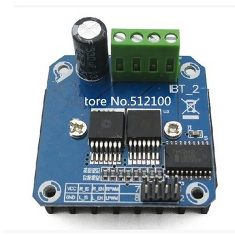 10pcs Double BTS7960 43A H-bridge High-power Motor Driver module | Электронные компоненты и принадлежности