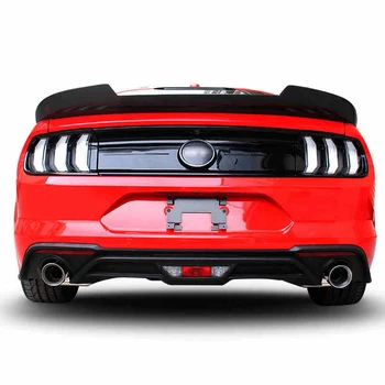 

QHCP Carbon Fiber Rear Trunk Little Spoiler Wing ABS Primer Body Kit Car-styling Accessories For Ford Mustang 6th Generation
