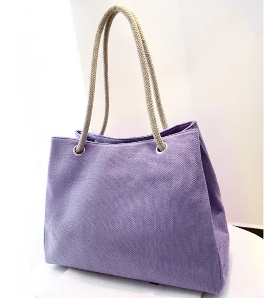 Спортивная сумка Scione, тренировочная сумка для спортзала, женская льняная сумка через плечо, сумка для покупок, женская сумка для фитнеса и путешествий, спортивная сумка - Цвет: Purple