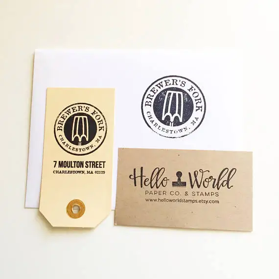 Пользовательский логотип или текст деревянный штамп, деревянная резиновая печать, персонализированный Деревянный Штамп для бизнеса, свадьбы, брендинга, события