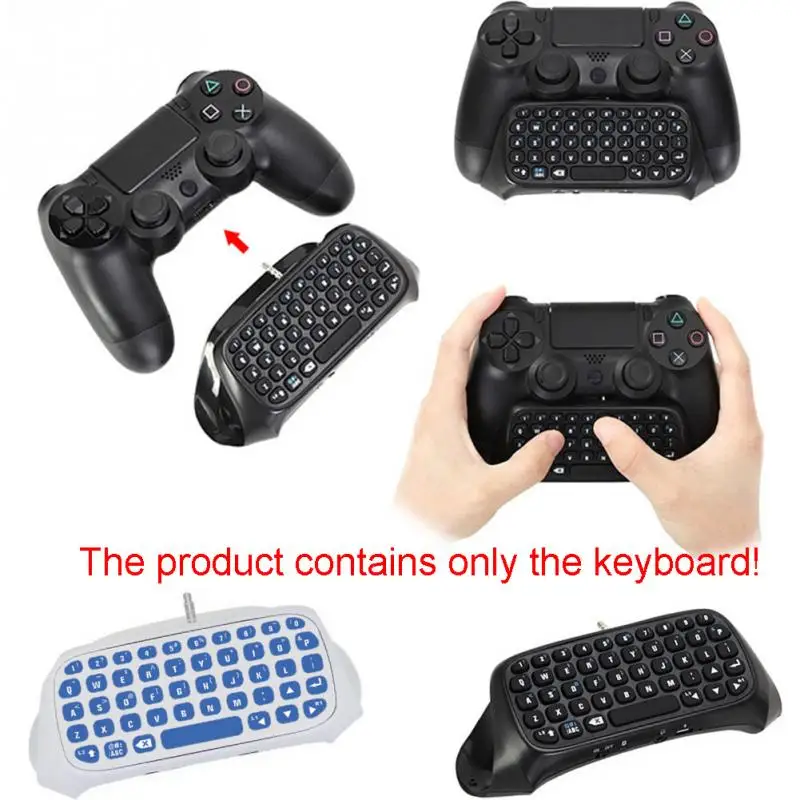 Bluetooth Wireless Keyboard For PS4 Controller PS4 Handle Chat