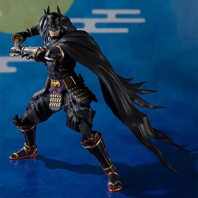 

Free shipping SHF Ninja Batman BUSHIDO Joints Movable Figure Model Toys 16cm