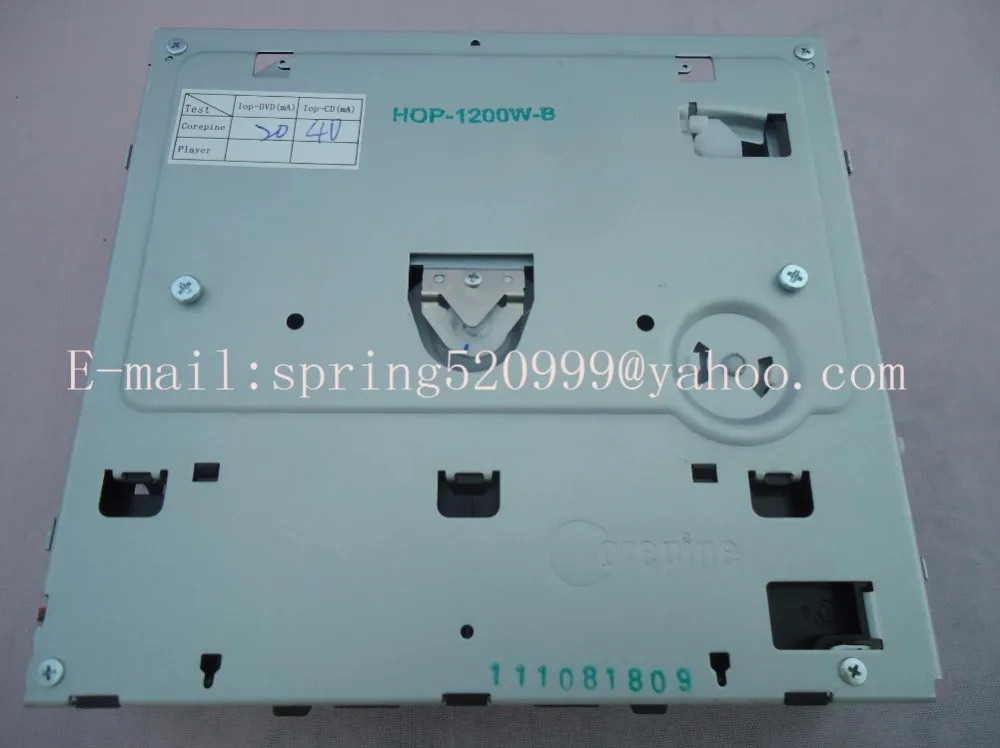 

Corepine Foryou DVD loader DL-30 HOP-1200W-B laser inside mechanism without PC board for many chinese OEM car navigation 2PCS