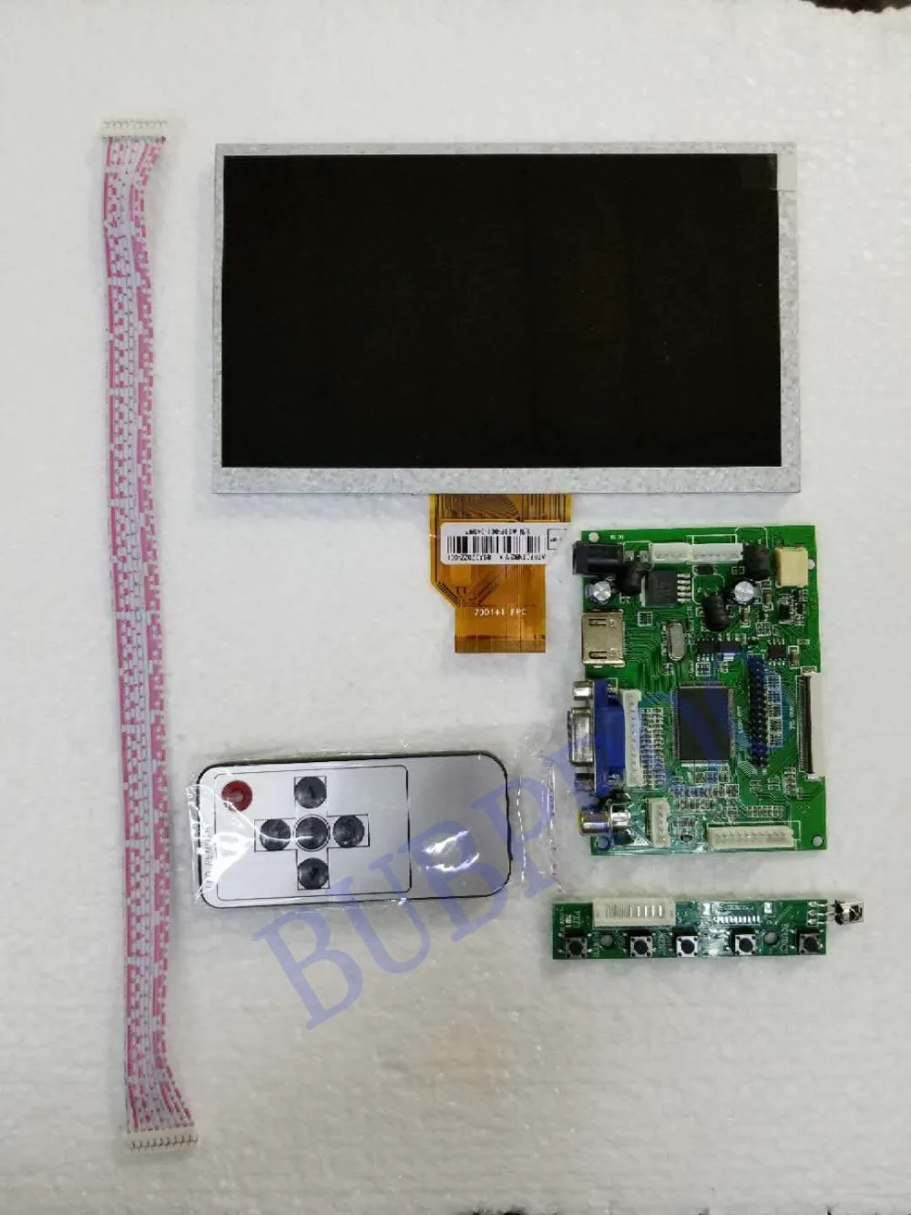 Для 7 0 дюймового ЖК-экрана Raspberry Pi TFT ЖК-монитор AT070TN90 + комплект драйвера ввода HDMI
