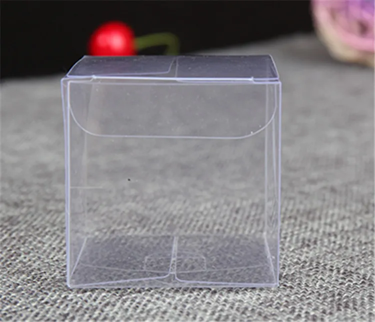 1000 шт. Размер 5*5*5 см небольшие пластиковые коробки, прозрачная пластиковая коробка подарка