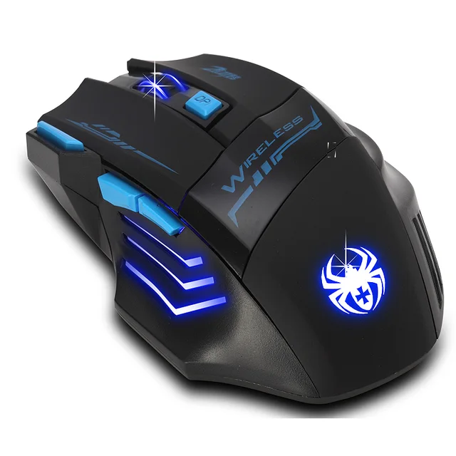 7 Buttons 2.4GHz 2400 DPI Optical Wireless  LED Optical Gaming Game Mouse Mice For Laptop Destops PC Computer 6D Gaming Mice 7 Buttons 2.4GHz 2400 DPI Optical Wireless  LED Optical Gaming Game Mouse Mice For Laptop Destops PC Computer 6D Gaming Mice