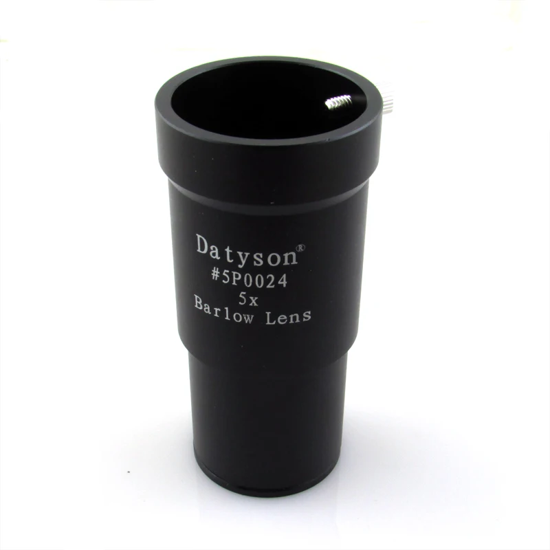 Горячая Datyson полностью металлический 5X Барлоу объектив/Барлоу 1,25 дюймов/31,7 мм для астрономического телескопа футляр для линзы