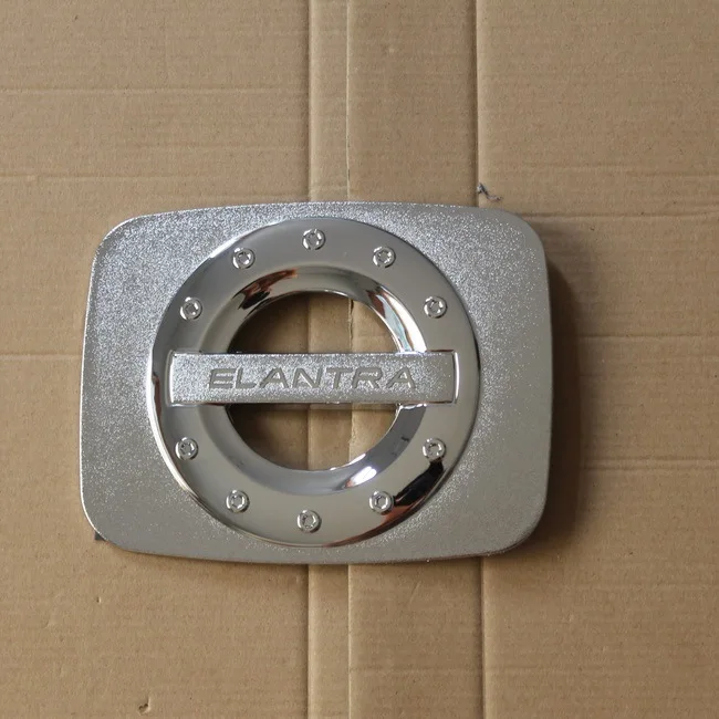 Fit For Elantra 2008 2016 ABS Chromed Fuel Gas Tank Cover Cap Trimin