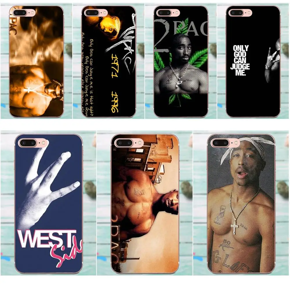 Мягкий ТПУ чехол для мобильного телефона Hd Tupac Shakur 2pac Xiaomi Mi3 Mi4 Mi4C Mi4i Mi5 Mi 5S 5X 6 6X 8 SE A1