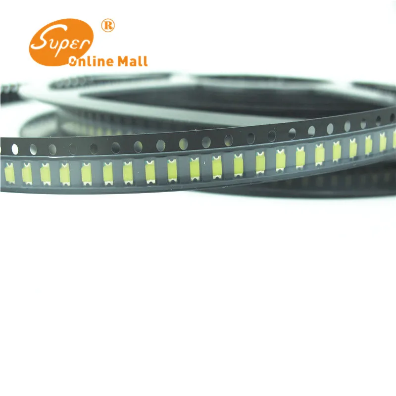 100 шт/Паг 1206 SMT SMD Оранжевый Светодиодный свет Диод прозрачный DIY светодиоды 600 610nm