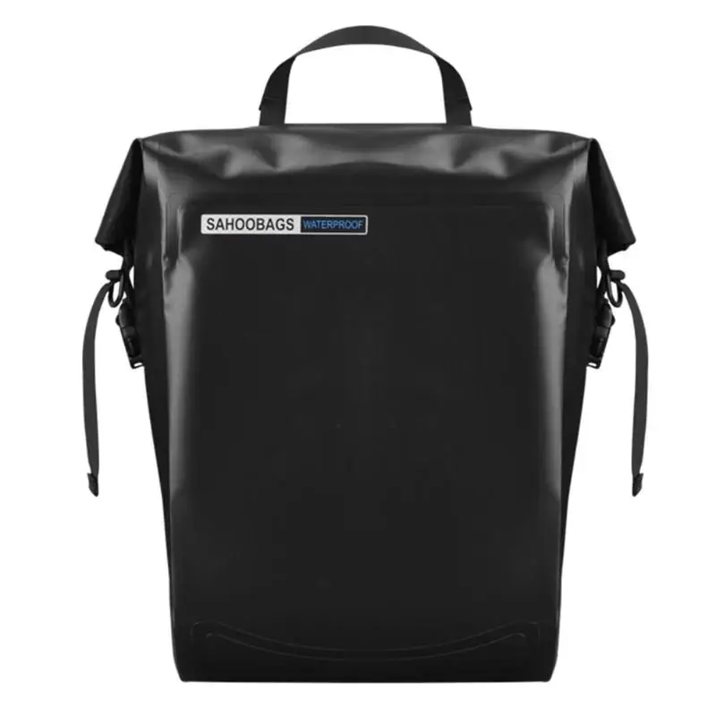 Best 20L Waterproof Bicycle Bag MTB Mountain Road Bicycle Pannier Bike Rear Rack Tail Seat Pack One Side Cycling Luggage Carrier Bags 4