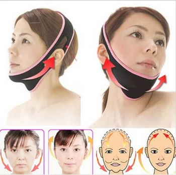 

Face Lift Up Belt New Beauty Massageador Thin Mask Bandage Shape And Lift Sleeping Reduce Double Chin Massager V Line Face