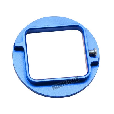 GoPro 58 мм объектив фильтр адаптер объектив кольцевая принадлежность клетка крышка крепление для Go pro HD Hero 3 синий