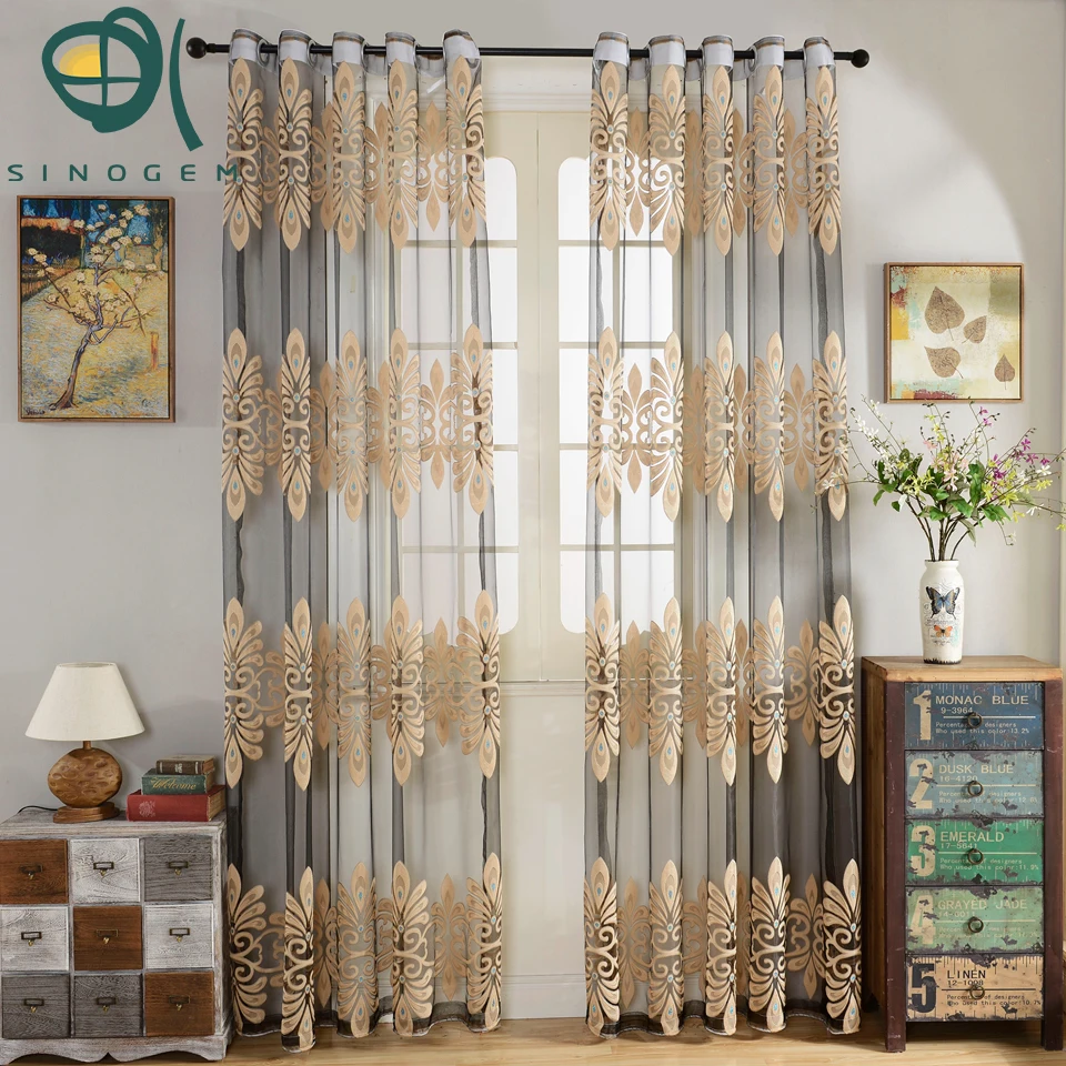 Online kaufen groÃhandel elegante vorhang designs aus china ...