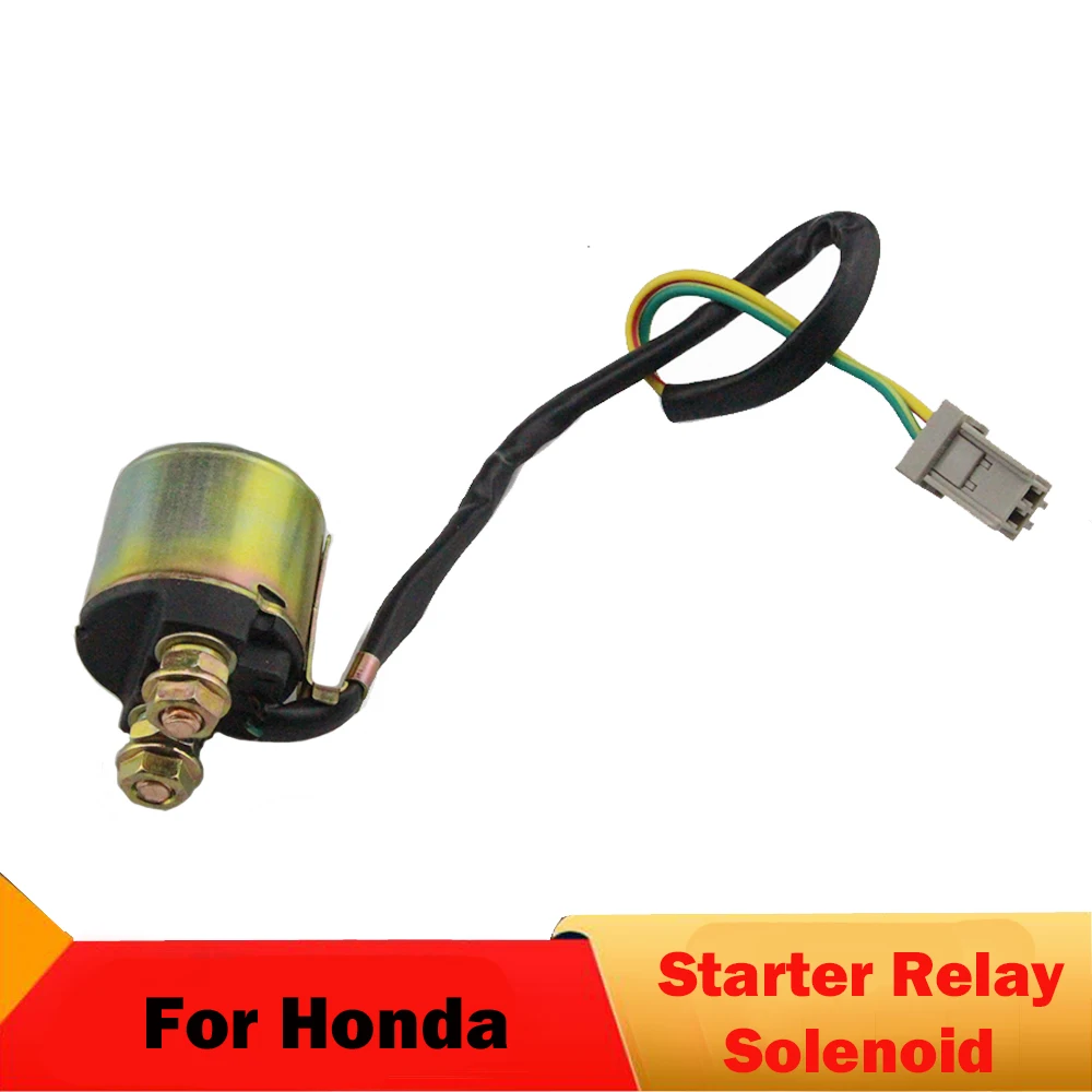 

12V Motorcycle Starter Solenoid Relay for Honda 35850-HL1-A01 Big Red 700 MUV700 2009 2010 2011 2012 2013