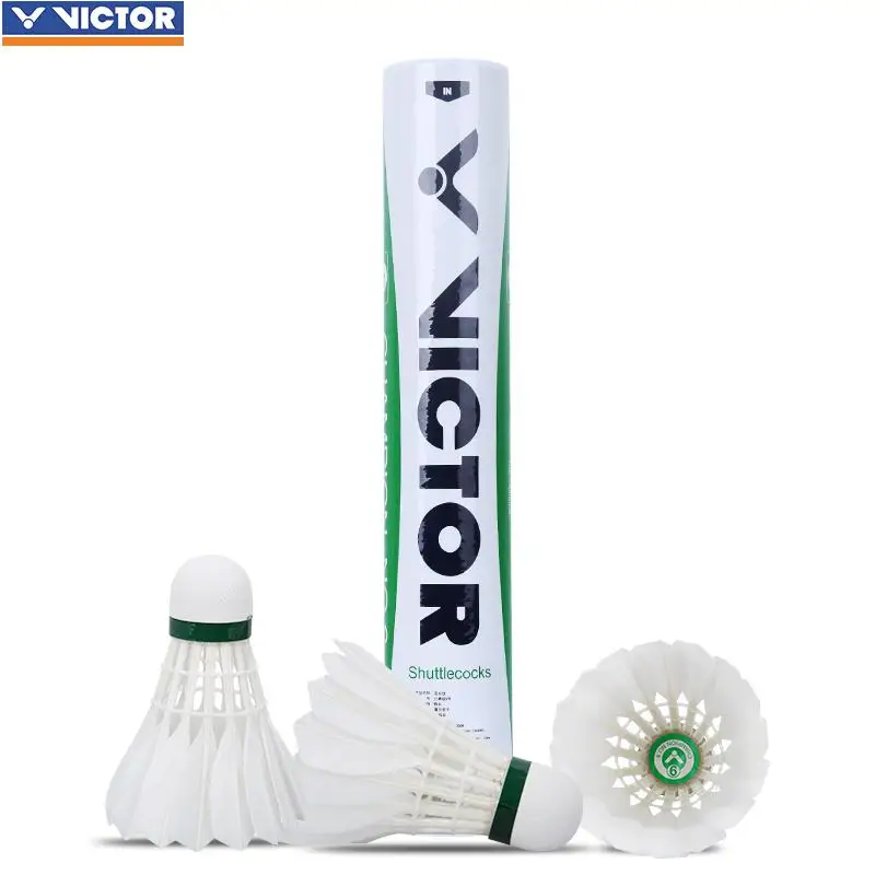 Victor CHAMPION NO.9 Badminton Shuttlecock Duck Feather Flying