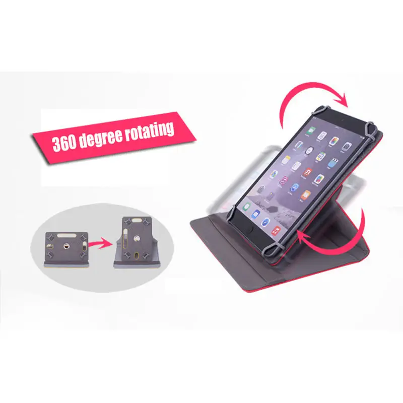 For CUBE T7/IWORK7 U67GT/U25GT 7 inch Universal 360 Rotating Leather Case Stand Cover For tablet case 7.0 inch KF492A For CUBE T7/IWORK7 U67GT/U25GT 7 inch Universal 360 Rotating Leather Case Stand Cover For tablet case 7.0 inch KF492A