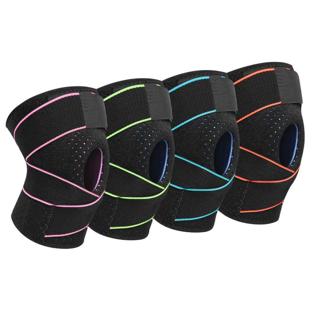 Sports Knee Pads Protector Silicon Gel Breathable Support Sports