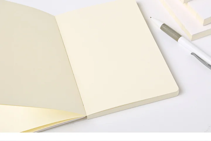 Милый школьный блокнот А5 японский мрамор 80 страниц пустой молочный для тишины журнал материал Escolar Sketchbook