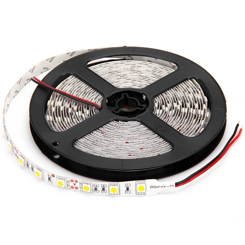 300LED 16 5фт Светодиодная лента без водонепроницаемого гибкого ТВ фона SMD5050 для