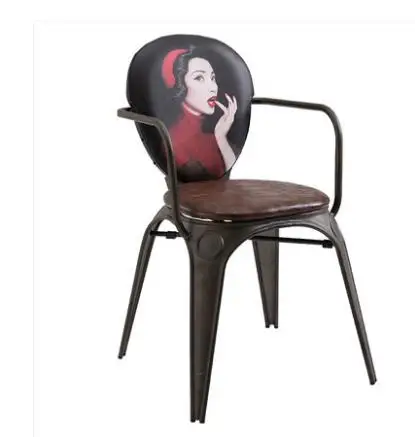 

Dining chair dining chair combination upholstered chair small family . cafe restaurant dining chair combination devil chair