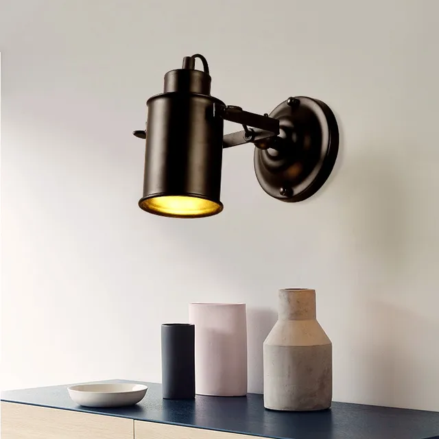 Vintage Wall Lamp Led Light Black Sconce Bathroom Vintage Wall Lamp Led Light Black Sconce Bathroom Fixtures Bedroom Mounted Bar Luminaria Home Lighting