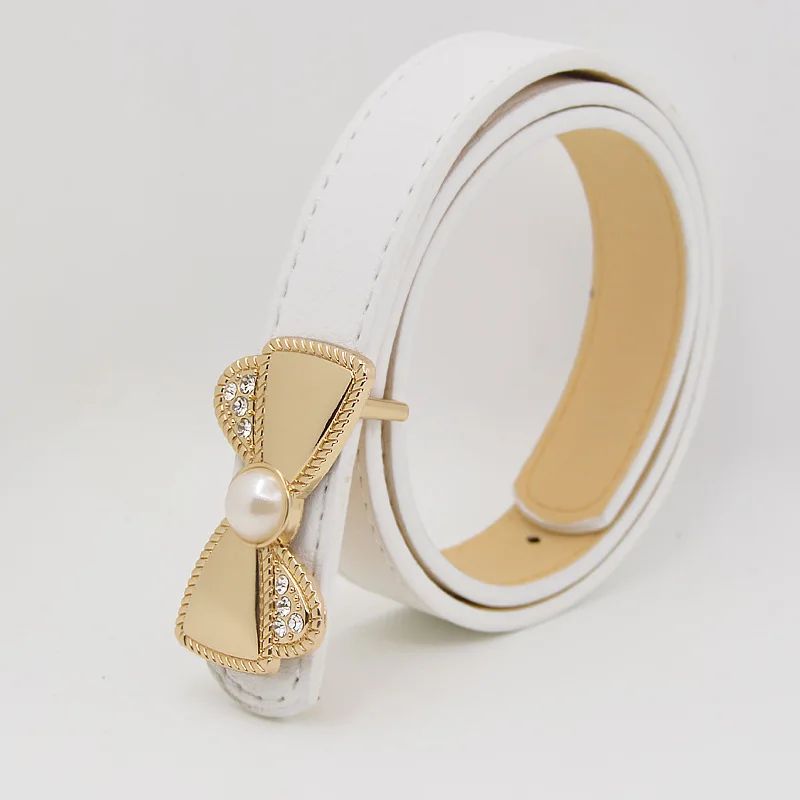 Children's Belt Fashion Leisure Designer Boys And Girls Cowboy Belts jeans Pure color Waist Belt New kids fashion belt