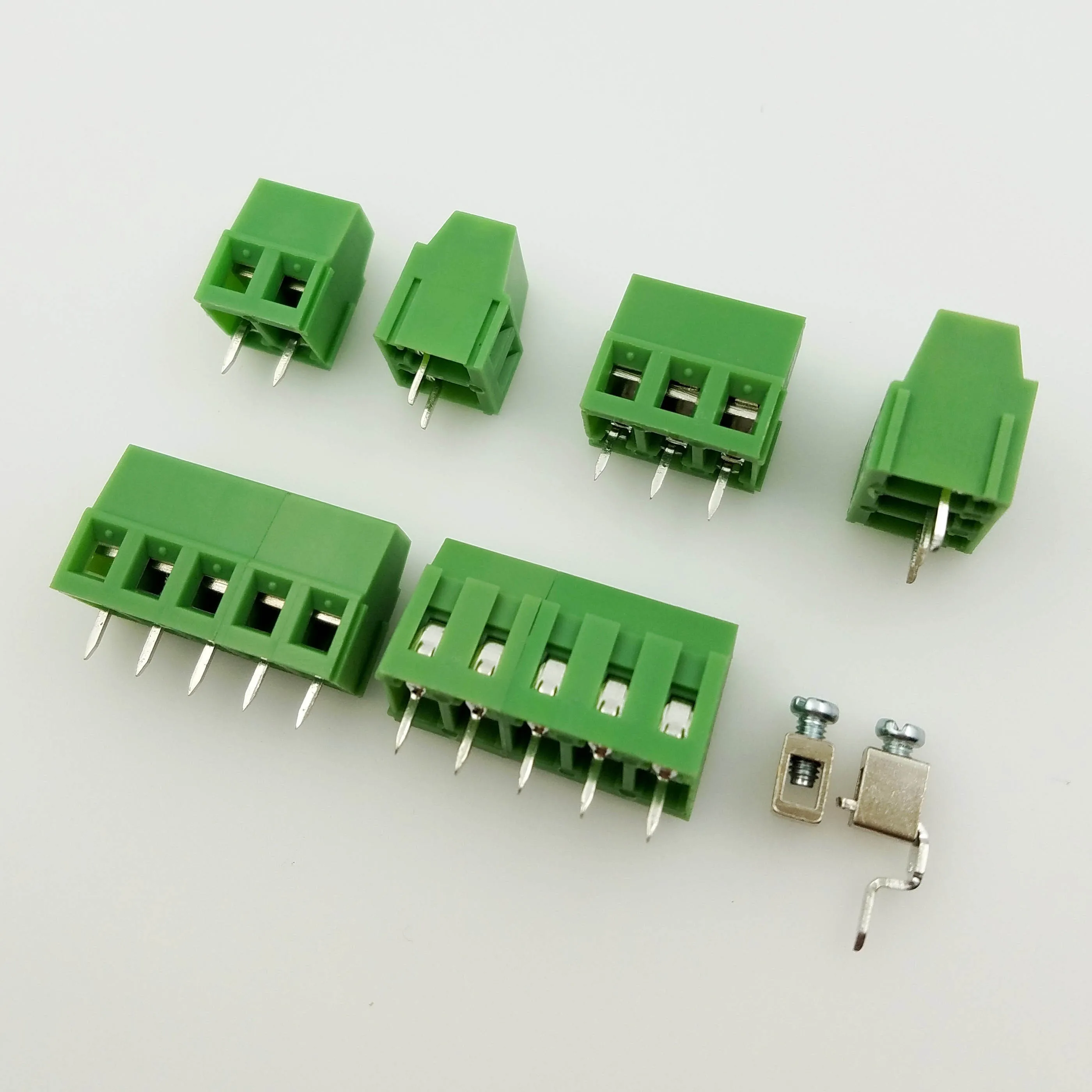 

Spliced spiral PCB terminal KF128-2.54/3.5/3.81/5.0/5.08/7.5/7.62 MKDS