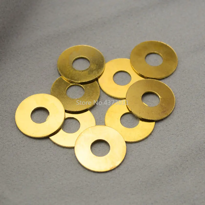 

2pcs DIY Folding knife Brass washers Folding Knives Screws Folding Knife Accessories Tools