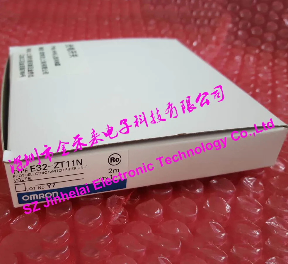 

Authentic original OMRON PHOTO ELECTRIC SWITCH FIBER UNIT E32-ZT11N 2M BY OMS