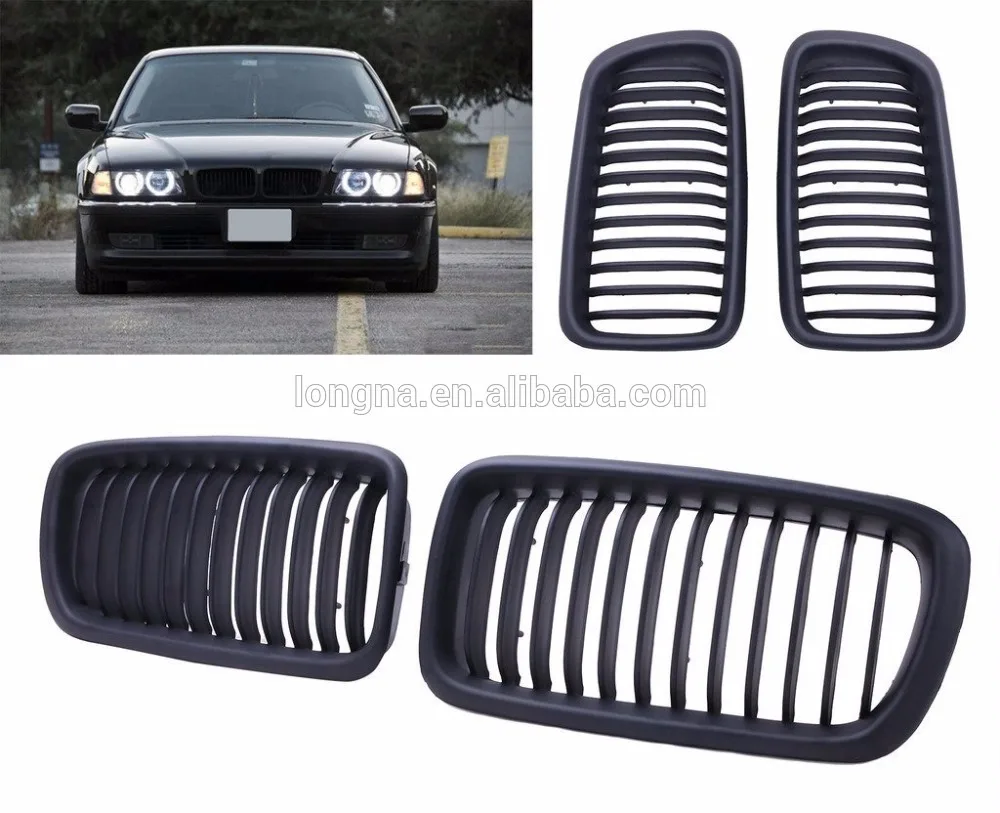 

Auto Accessorry Euro Style Matte Black Front Grille For BMW E38 Grille 99-01 7 Series