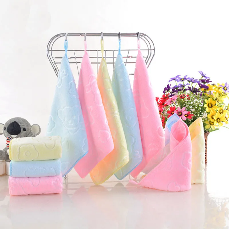 Summitkids New 2017 Lovely Printing Children Towels Super Soft font b Baby b font Care Towel