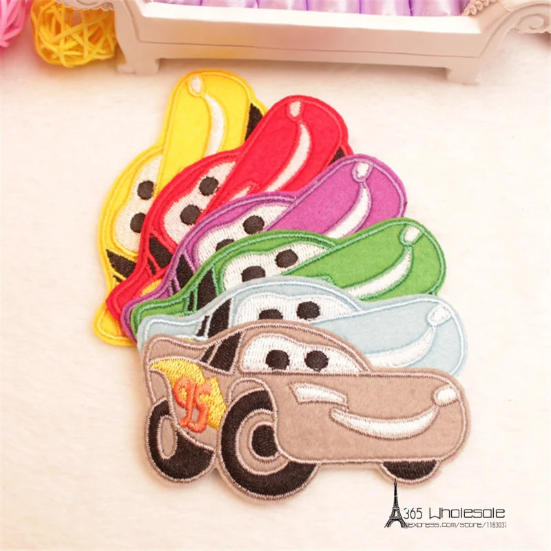 Racing Cars Iron on Cloth Patches 3pcs - 2