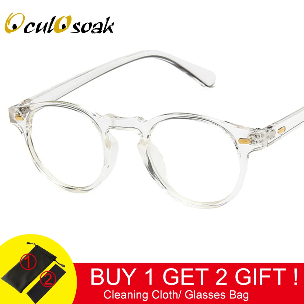 Круглые линзы, прозрачная оправа, солнцезащитные очки Gregory Peck, фирменный дизайн, мужские и женские солнцезащитные очки, Ретро стиль, gafas oculos, новая мода - Цвет линз: white clear
