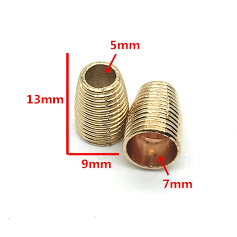 10 PCs High Quality Garment Accessories Metal Alloy Stopper Cord Lock String Rope Buckle DIY For Shoelace Hoodies Hat 13*9 mm | Дом и сад