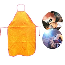 Bib Фартук Сварки Premium Whole Split Cowhide Огнестойкий Кожа Сварка Фартук для Отлично Подходит для БАРБЕКЮ 660327