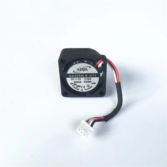 ADDA KD0501PFB3-8 DC 5V 0 3 W 2010 20x20x10mm 2cm 20mm маленький мини-вентилятор с тремя линиями |