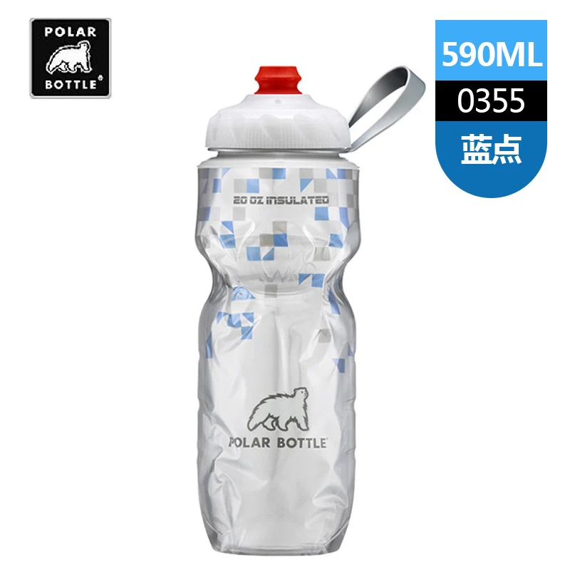 Polarbottle Polar Bear водный горшок горный велосипед спортивный стакан для воды для верховой езды холодный открытый альпинизм - Цвет: 590ML   0355