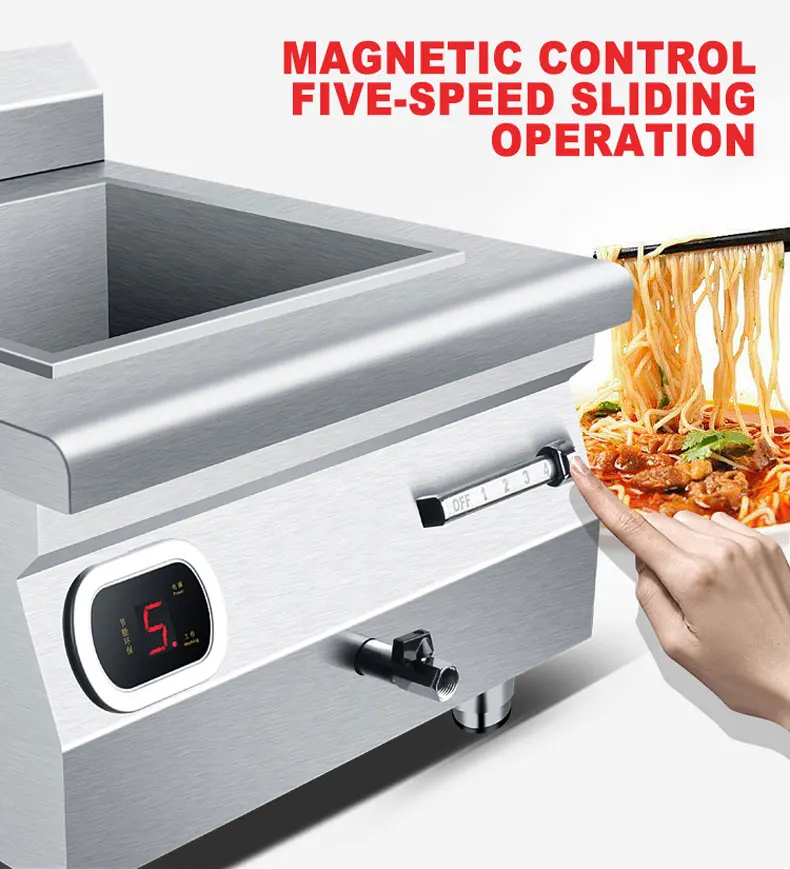 Electric Noodles Cooking Machine Commercial Noodle Cooker 6000W Furnace Porridge Water Boiler Oden Cooker WM-600Z