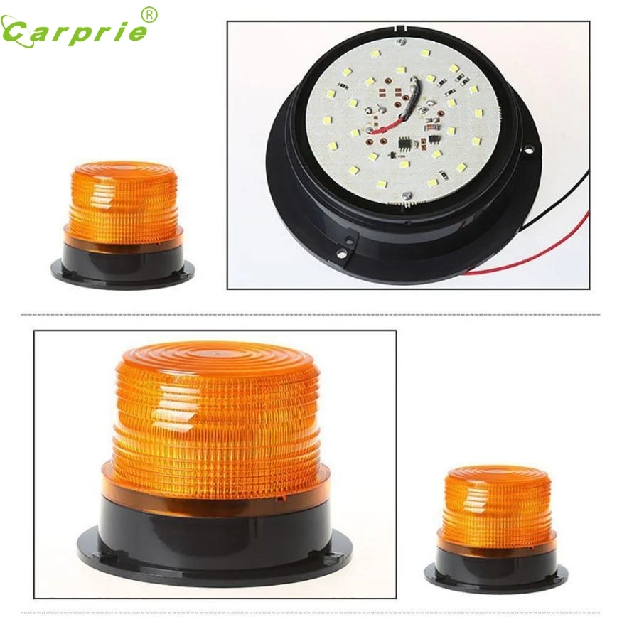 

CARPRIE New Arrival Head Bulbs LED Car Warning Light Emergency Light Bulb Amber Flashing Strobe Beacon 12V-24V dropshipping #29N