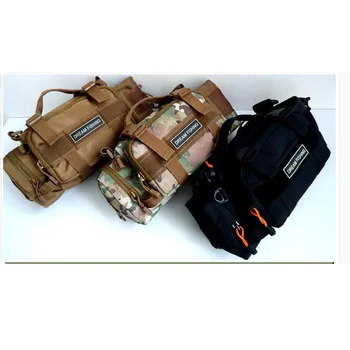 

Free Shipping Fishing Bags High End Outdoor Multi-Purpose Flexible Waist Bag Satchel Masenger Lure Fishing Tackles Bags M13