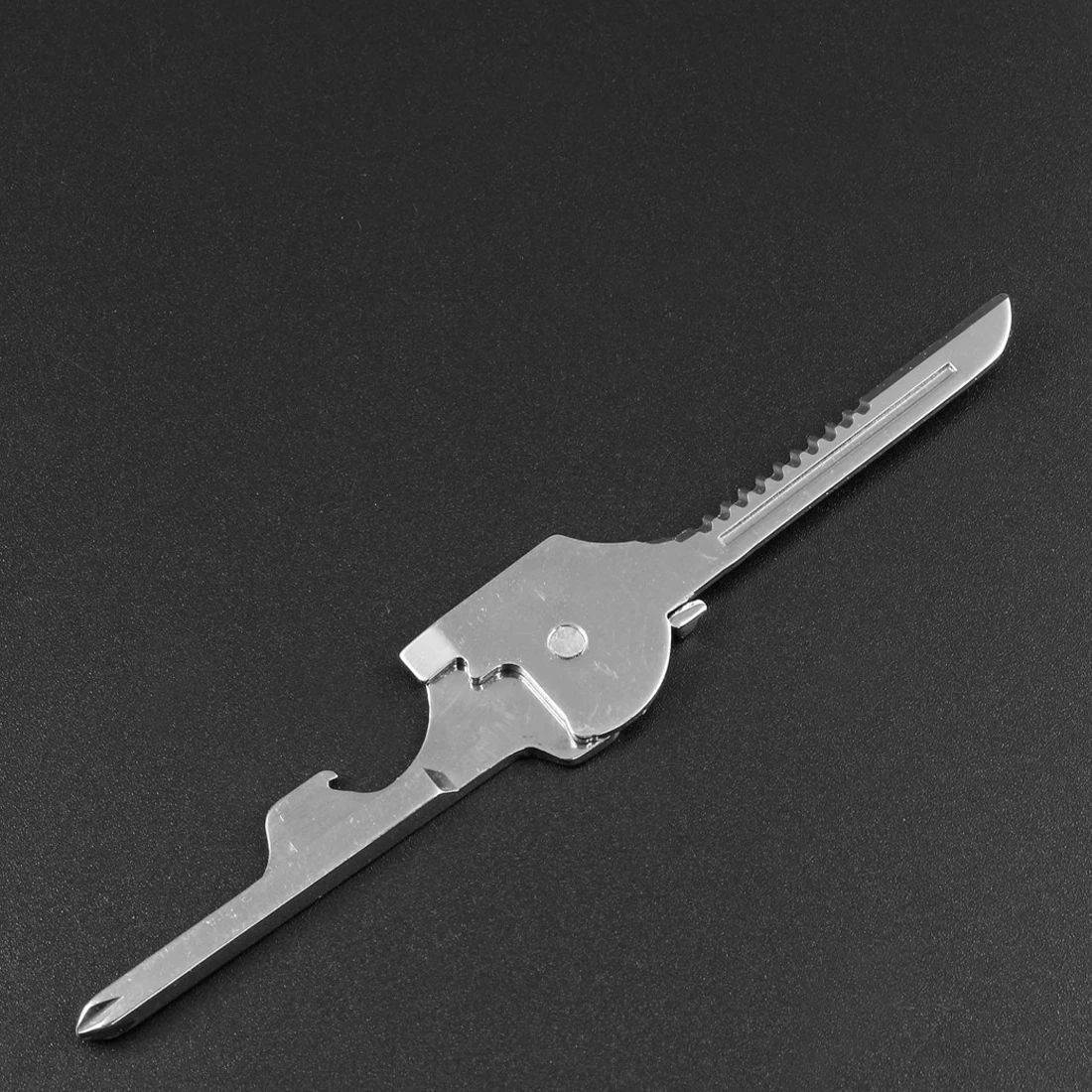 Мини брелок Utili Key 6 в 1 Мультитул для кемпинга выживания спасения карманные