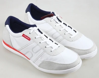 Hawkins Shoes White Dark Blue Thin Comfortable Running Shoes