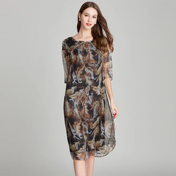 

Summer2019 Half O Neck Print Celebrity Large Size Dress Sexy Women Elegant Patchwork Night Club Body con Party Dresses Wholesale