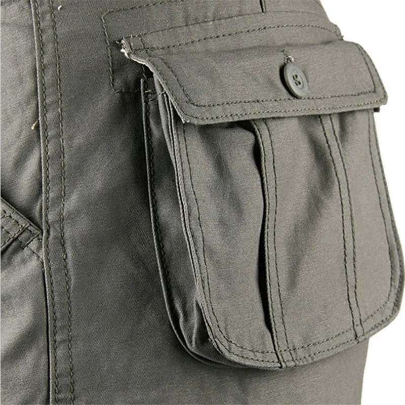  Men's Cargo Pants Casual Mens Pants Multi Pocket Military Overall Men Sweatpants Tactical Trousers 