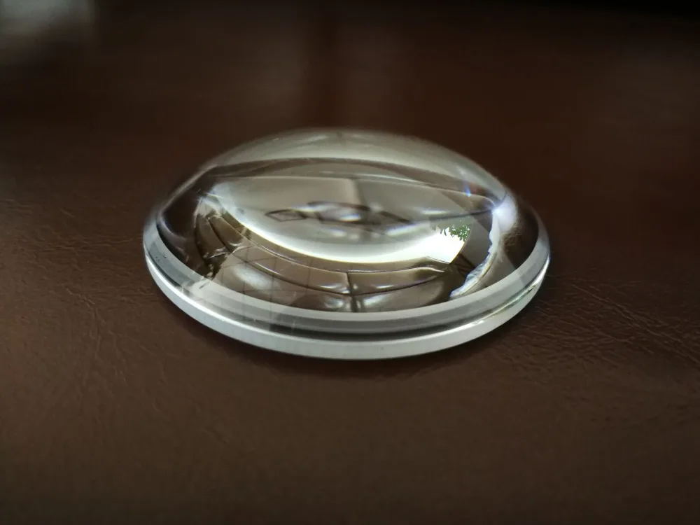 D50*11.4mm EFL75mm N BK7 Focus Plano Convex Lens LED Optical Glass co2